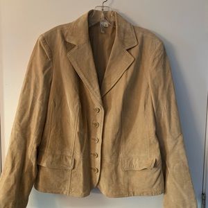 ⭐️ St John’s Bay Suede Jacket - XL